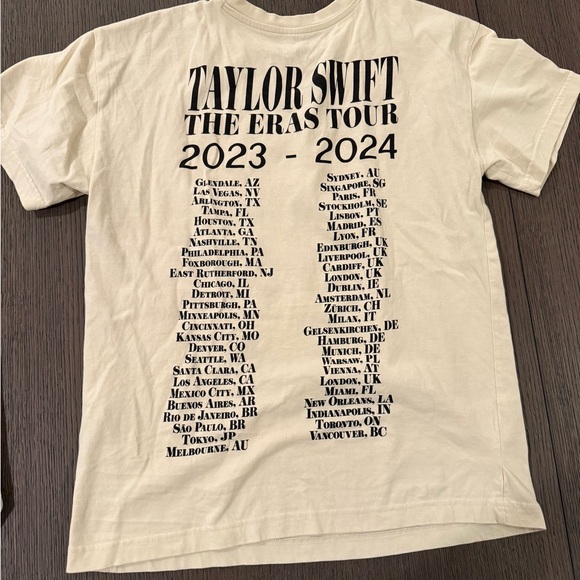 Taylor Swift Eras Tour Tee, brand new, purchased at concert - Picture 2 of 3